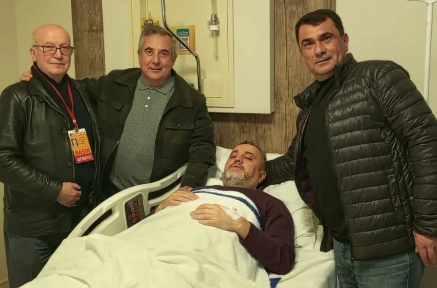 AK Parti Bandırma İlçe Teşkilatından Mehmet Doğan’a Geçmiş Olsun Ziyareti