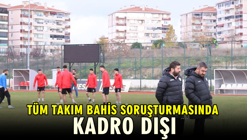 Tüm Futbolcuları Bahisten Kadro Dışı Olan Takım Zor Durumda