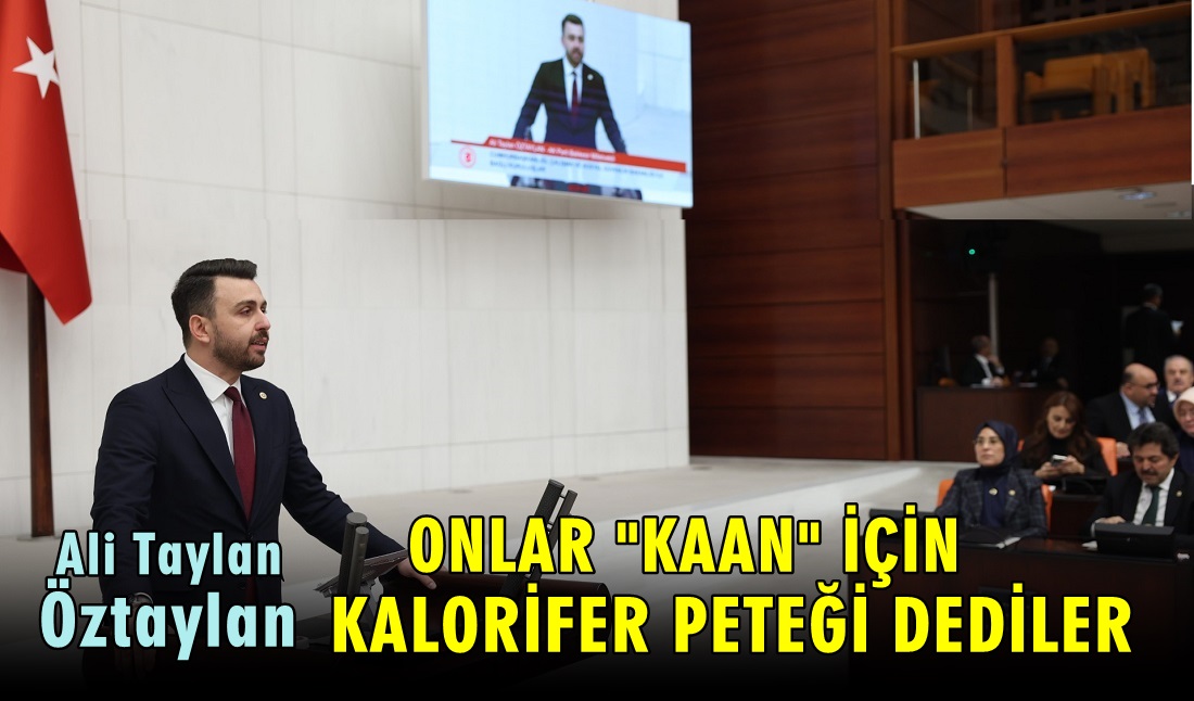 Ali Taylan Öztaylan’dan Cumhurbaşkanlığı Bütçe Konuşması