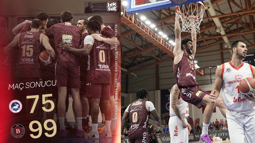 Bandırma Bordo Basket Tutulamıyor -75-99