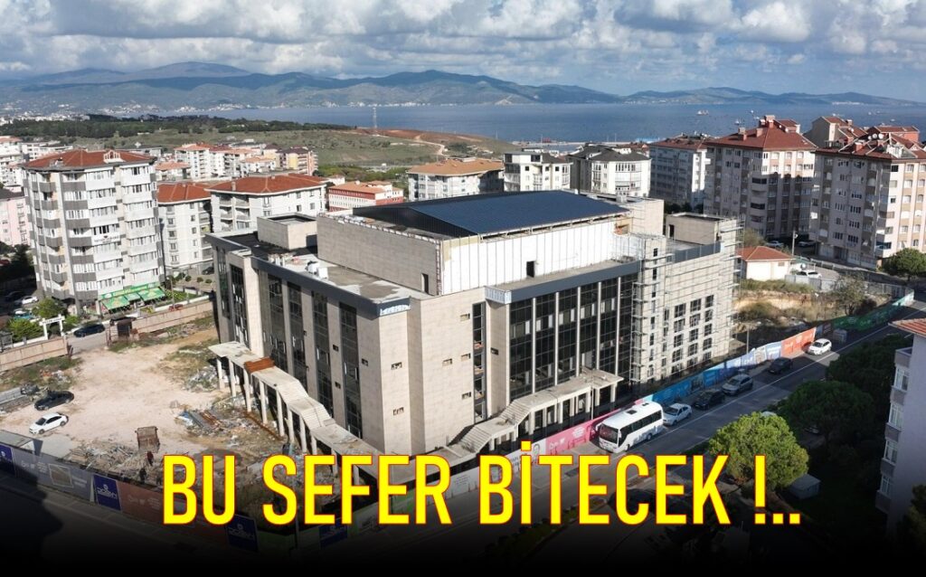 Bandırma Kültür Merkezi Bitecek