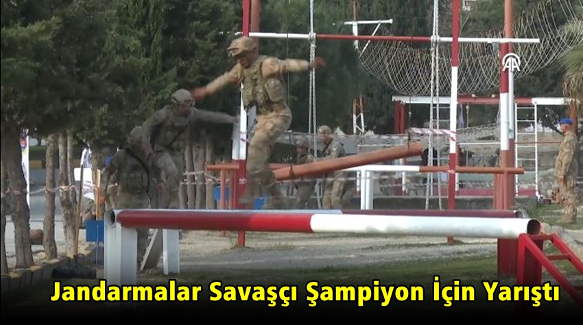 Jandarma Komandoları “Savaşçı Yarışması”nda