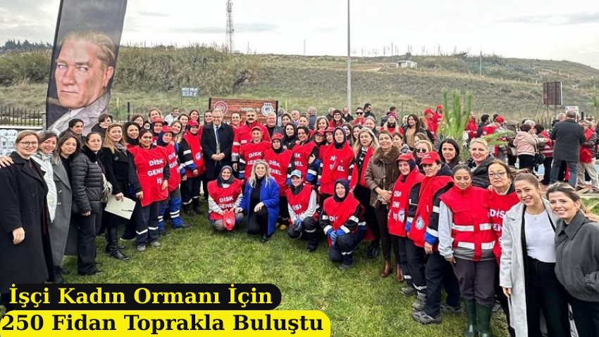 Malta Parkı’nda Dünya Kadın Hakları Günü’nde Anlamlı Bir Çalışma: İşçi Kadın Ormanı İçin 250 Fidan Toprakla Buluştu