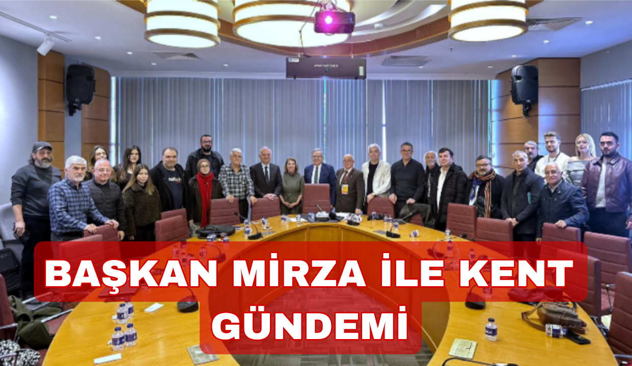Başkan Dursun Mirza Basın Toplantısında Bandırma Gündemi