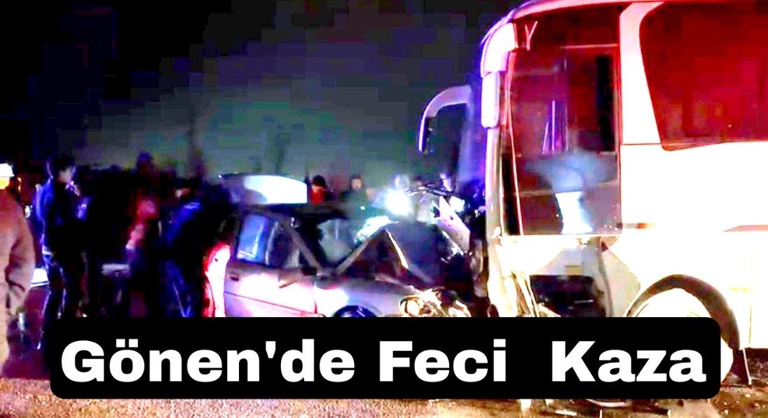 Gönen’de Ölümlü Kaza 13 Yaralı Var