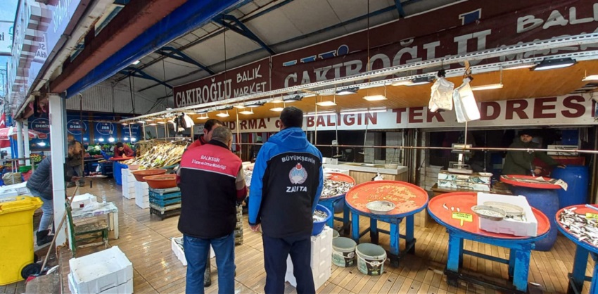 Balıkesir İl Tarım ve Orman Müdürlüğü Su Ürünleri Denetimlerini Sürdürüyor