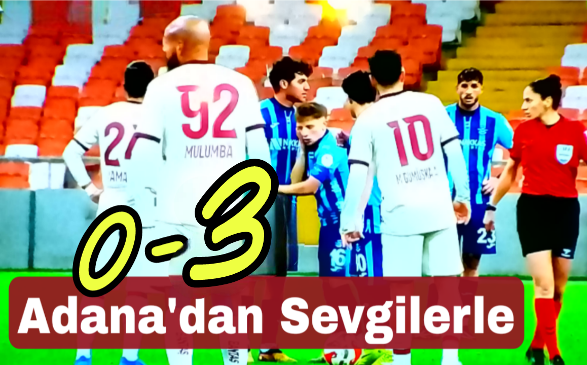 Adanademirspor – 0  Bandırmaspor – 3