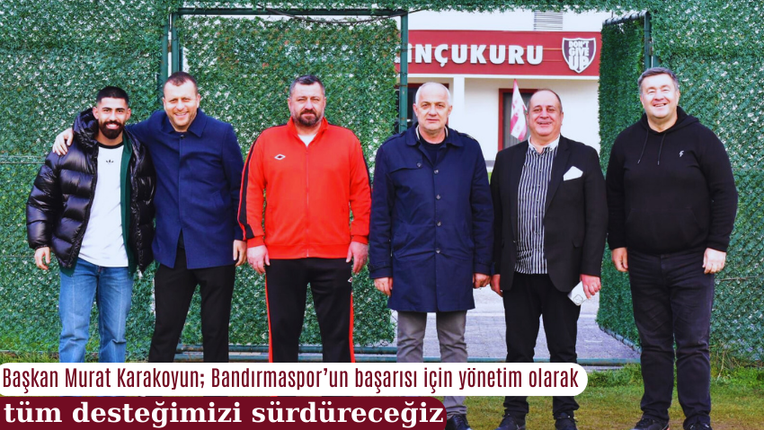 Başkanlardan Bandırmaspor’a Moral Ziyareti