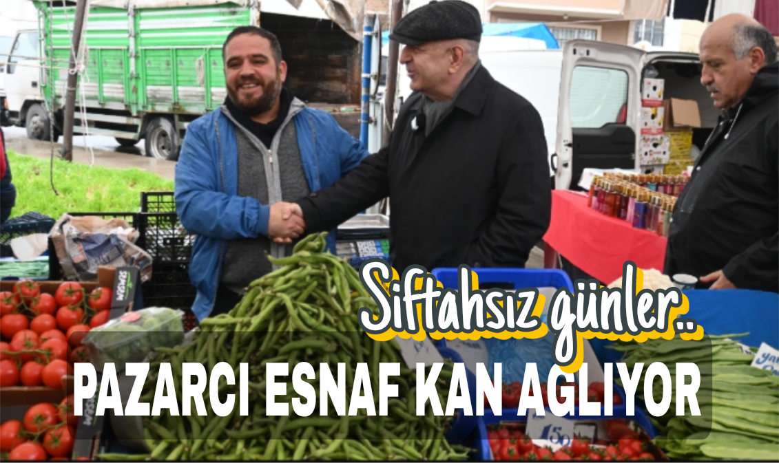 Pazarcı Esnafı : “İşler Yüzde 50 Düştü”