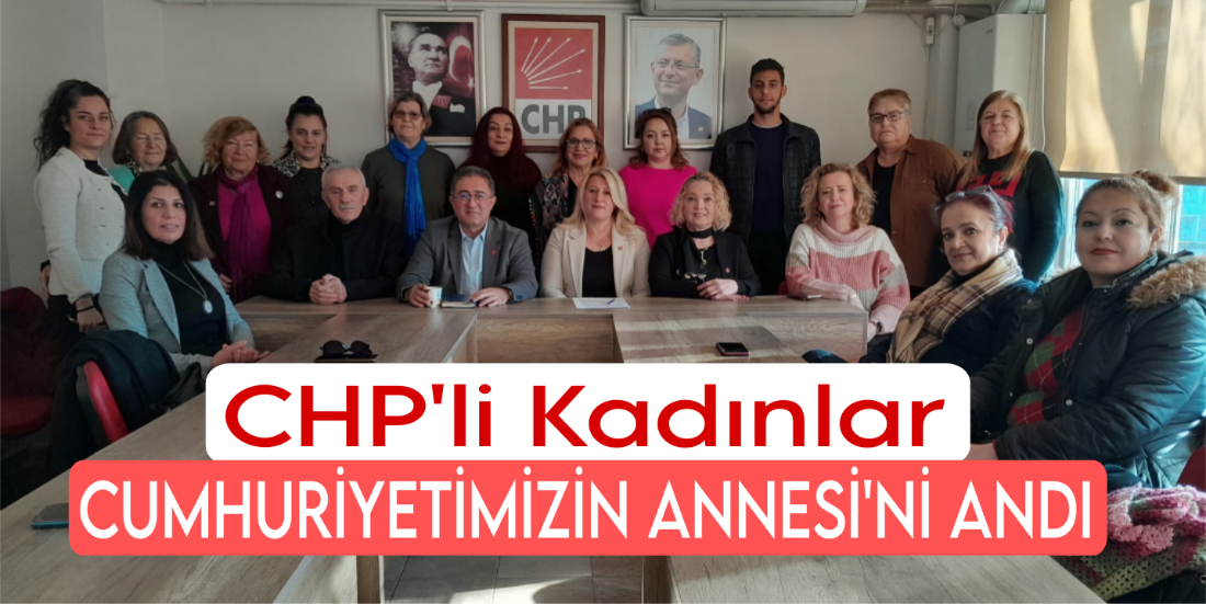 CHP Bandırma 103. Ölüm Yılında Zübeyde Hanımı Andı
