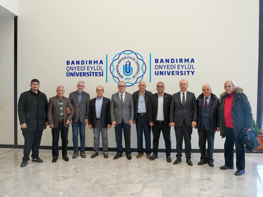 Bandırma Akademik Odalar Platformu’ndan Bandırma Onyedi Eylül Üniversitesi’ne Ziyaret