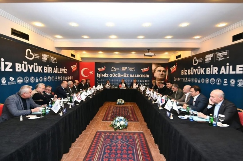 Balıkesir’de İlçe Belediye Başkanları Koordinasyon Toplantısı Gerçekleştirildi