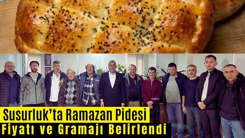 Susurluk’ta Ramazan Pidesi Fiyatı ve Gramajı Belirlendi