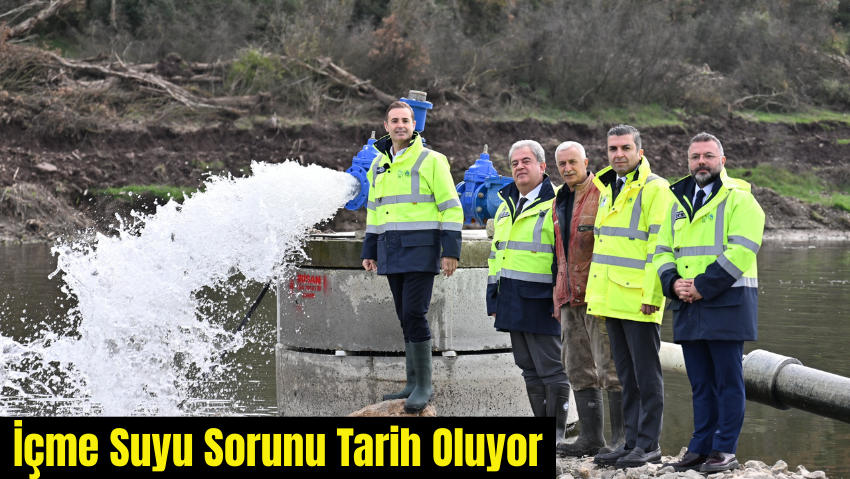 İçme Suyu Sorunu Tarih Oluyor