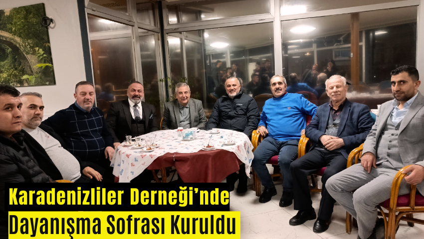 Bandırma Karadenizliler Derneği’nde Geleneksel İftar Buluşması