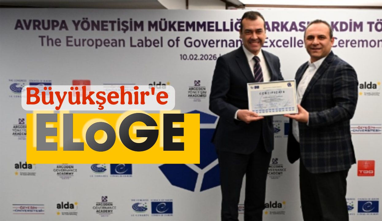 Balıkesir Büyükşehir Belediyesi İkinci Kez ELoGE Ödülü Kazandı