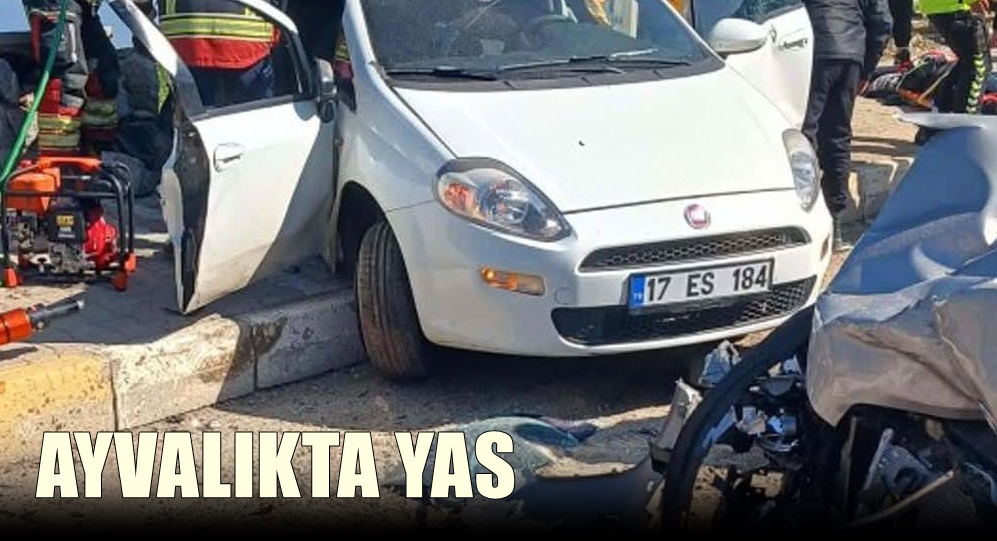 Ayvalık’ı  Yasa Boğan Kazada Yaralanan 2 Genç Hayatını Kaybetti.