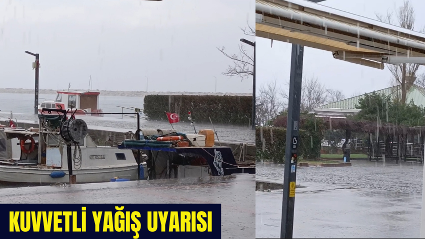 Balıkesir İçin Kuvvetli Yağış Uyarısı