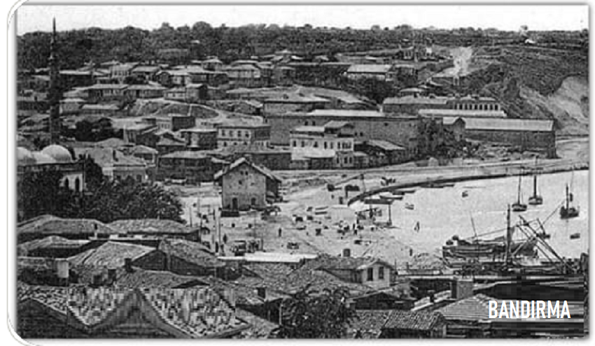 1880’li Yıllar, Karesi Gazetesi’nde Bandırma.