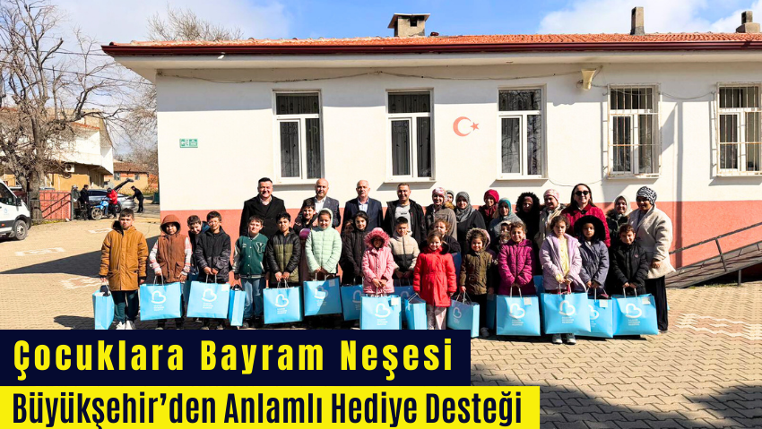 Büyükşehir’den Çocuklara Bayram Hediyesi