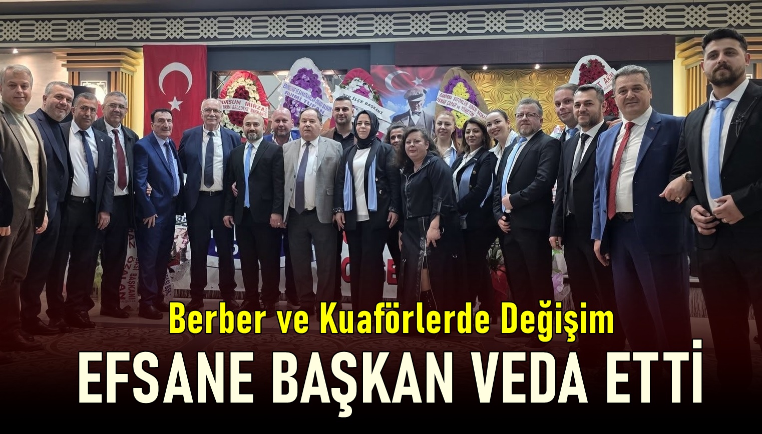 Bandırma Berber ve Kuaförler Esnaf  Odası Yeni Başkanını Seçti