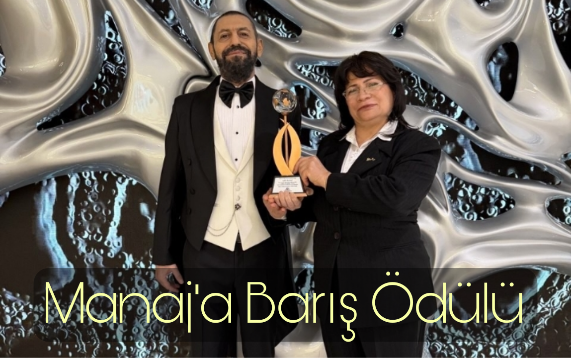 Akif  Manaj’a Yılın Barış İnsanı Ödülü