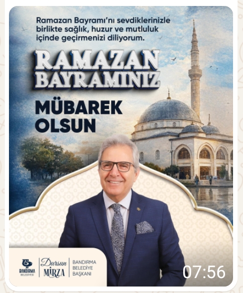 Baskan Mirza’dan Bayram Mesajı