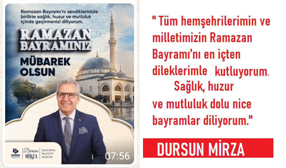 Başkan Mirza’dan Bayram Mesajı