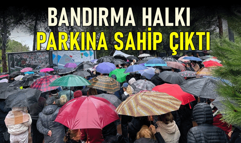 Bandırmalılardan Çamlık Özelleştirme Kararına Tepki. Başkan Mirza’dan Açıklamalar.