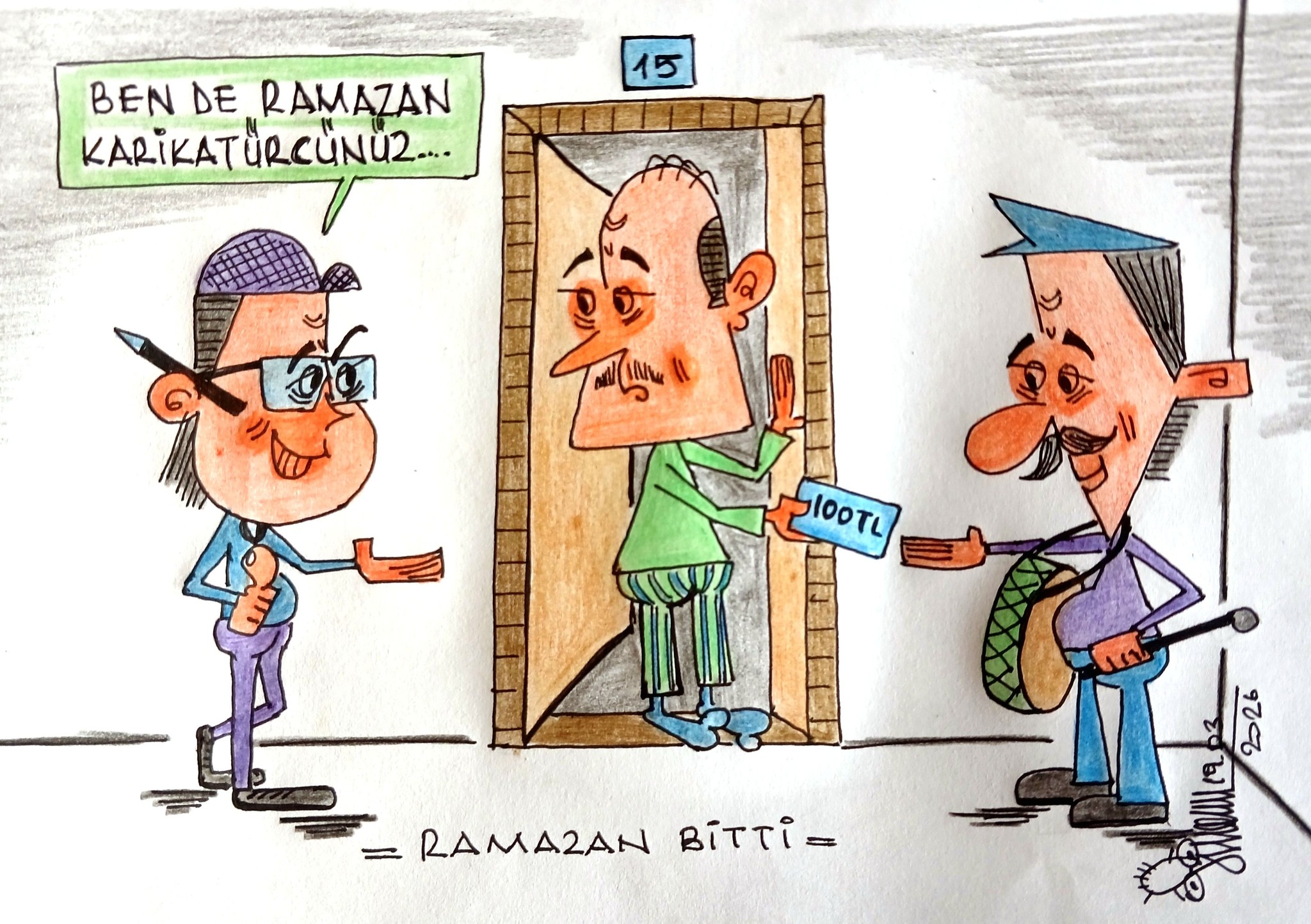 Bir Ramazan Böyle Geçti.. / Sinan Beyhan Çizgileriyle