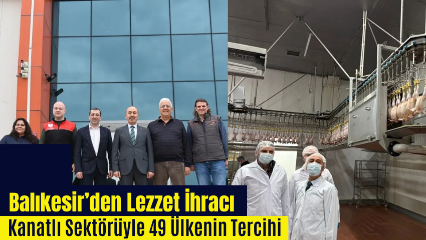 Balıkesir’den Dünyaya Uzanan Kanatlı Üretimi, 49 Ülkenin Sofrasında Yer Alıyor