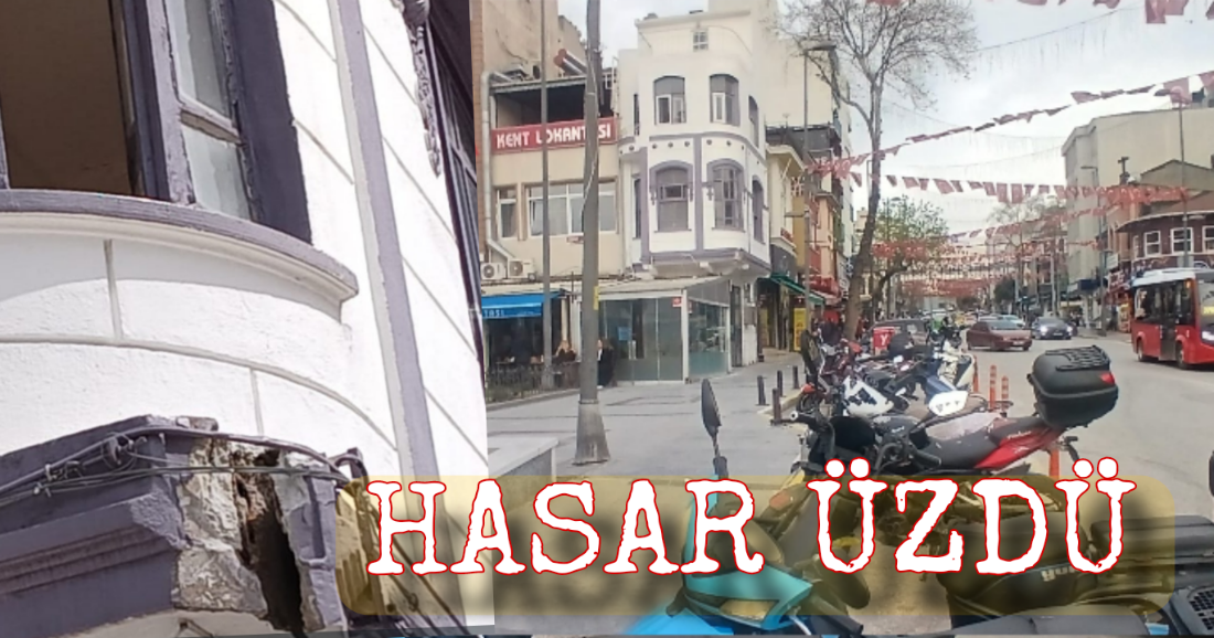 Tescilli Yapı Tadilat Esnasında Hasar Gördü