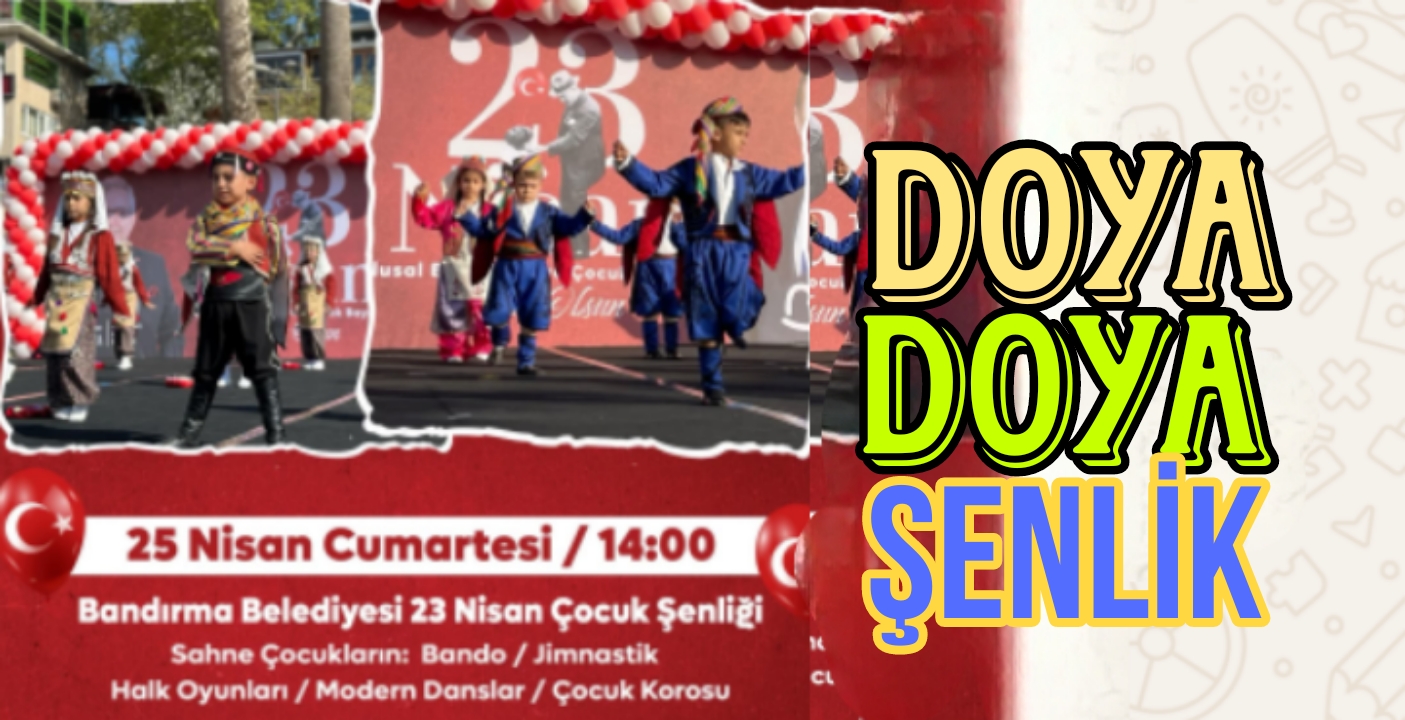 Bandırma Belediyesi 23 Nisan Etkinlikleri Devam Ediyor