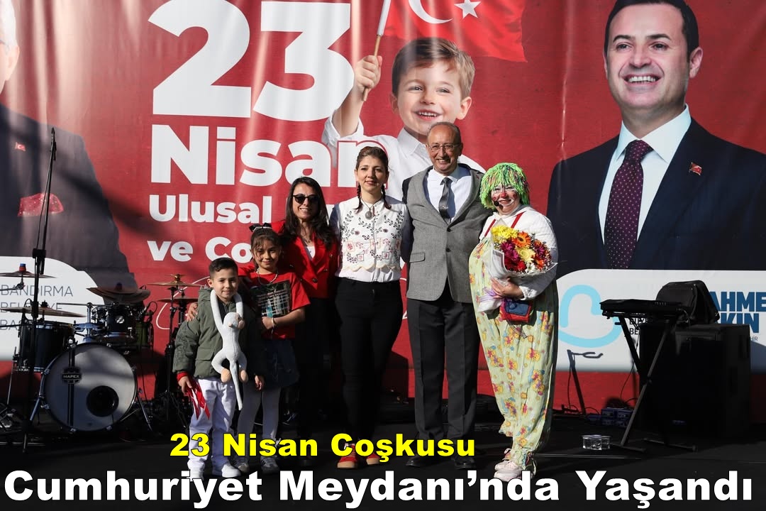 23 Nisan Coşkusu Cumhuriyet Meydanı’nda Yaşandı
