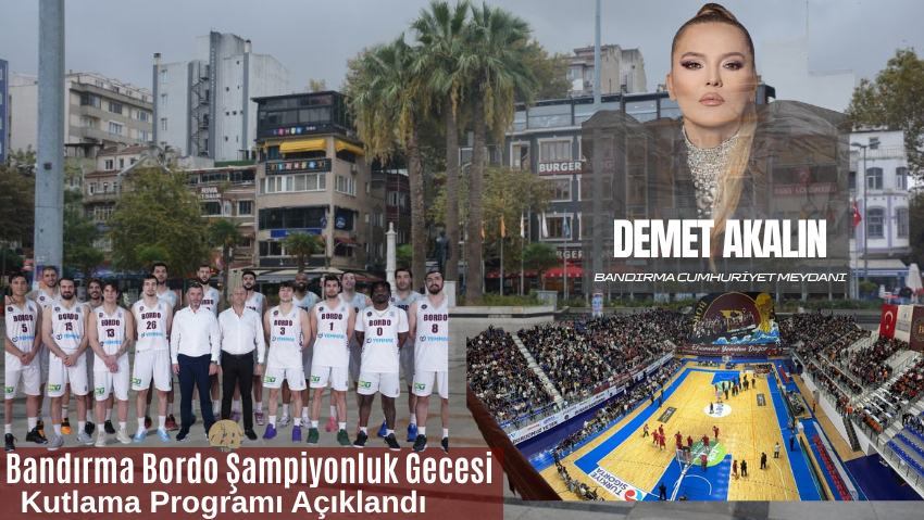 Bandırma Bordo Şampiyonluk Gecesi