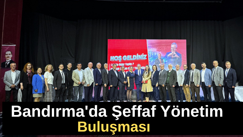 Mirza, Projeleri Bandırmalılarla Paylaştı
