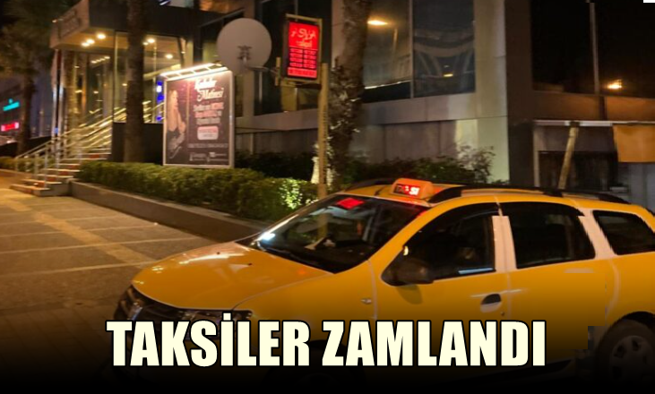 Bandırma ve Erdek’te Taksilere Zam