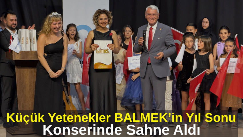 Bandırma BALMEK Yıl Sonu Konseri Duygu Dolu Anlara Sahne Oldu