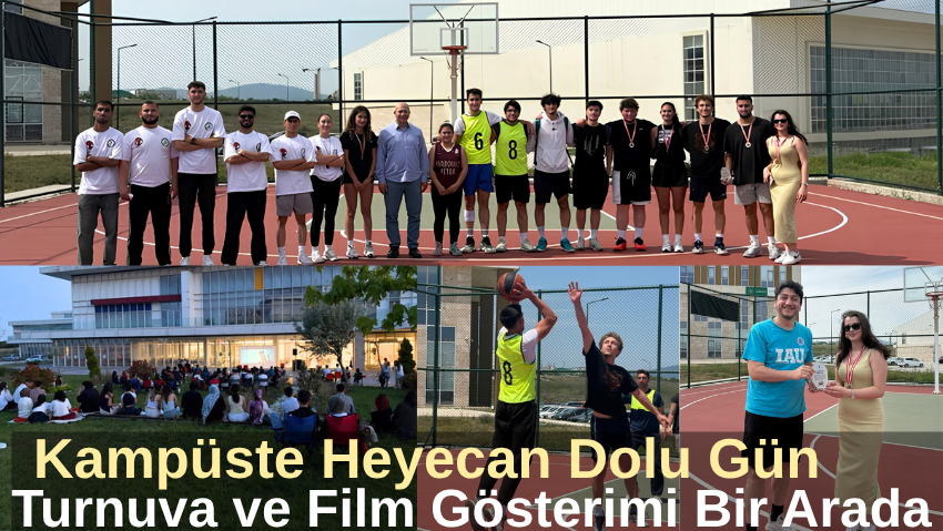 BANÜ’de Spor ve Sanat Buluştu: 3×3 Basketbol ve Sinema Keyfi