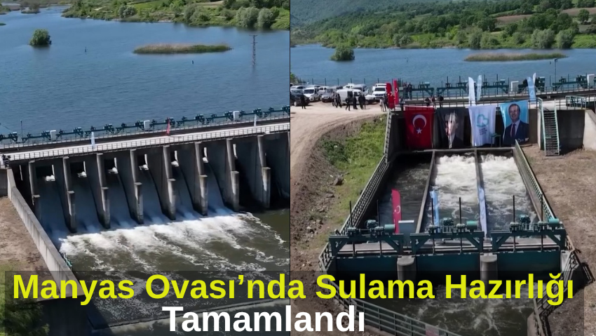 Manyas Ovası’nda 2026 sulama sezonu öncesi hazırlıklar tamamlandı