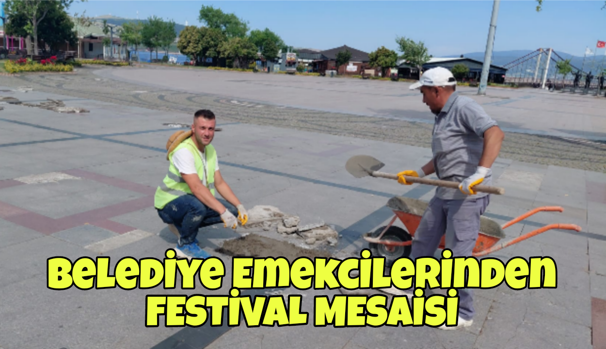 Belediye Emekçileri’nden Cumhuriyet Meydanı’na Geçici Makyaj