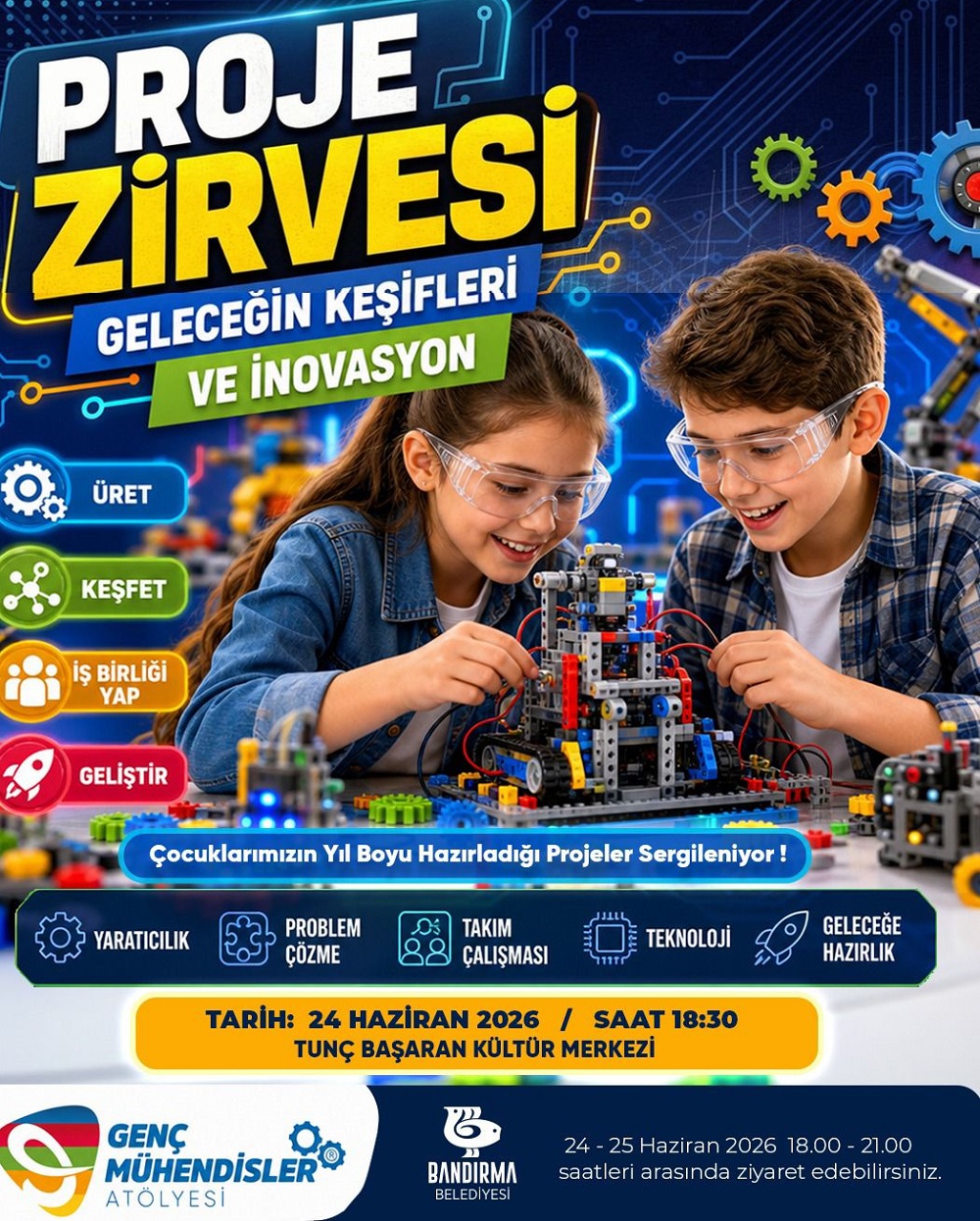 Genç Mühendislerin Yıl Sonu Projeleri Görücüye Çıkıyor