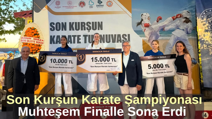 Son Kurşun Beach Karete Şampiyonası Muhteşem Finalle Tamamlandı