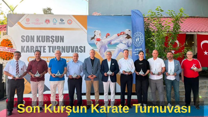 Düzler Plajı’nda Son Kurşun Karate Turnuvası Başladı