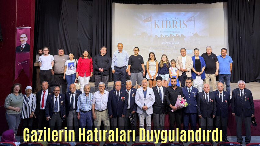 Bandırma’da “52 Yıl Sonra Kıbrıs” Belgeseline Duygu Yüklü Anma