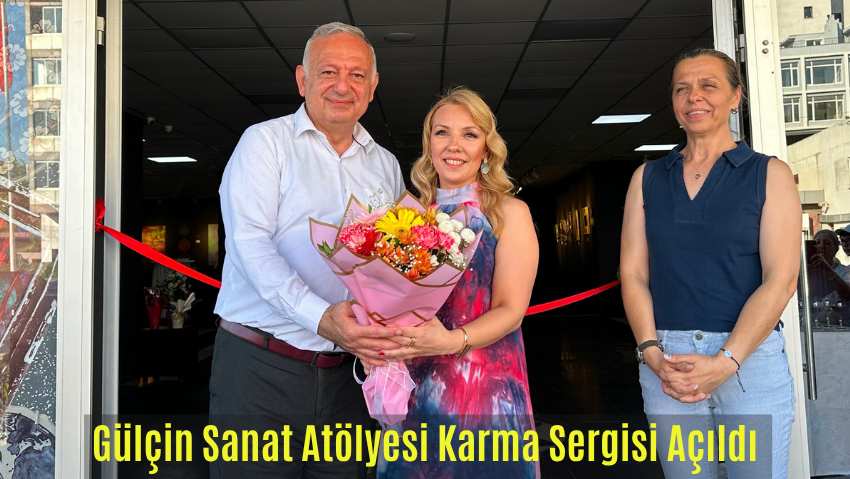 Gülçin Sanat Atölyesi Karma Sergisi Açıldı