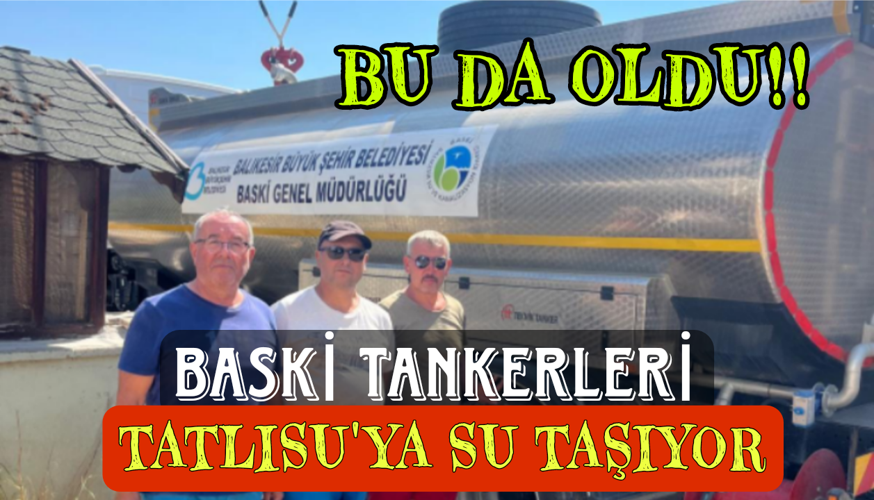 Tatlısu’da Su Yok ! Bolluk İçinde Yokluk!