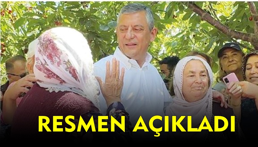 Özgür Özel “Yeni Parti”yi Resmen Açıkladı