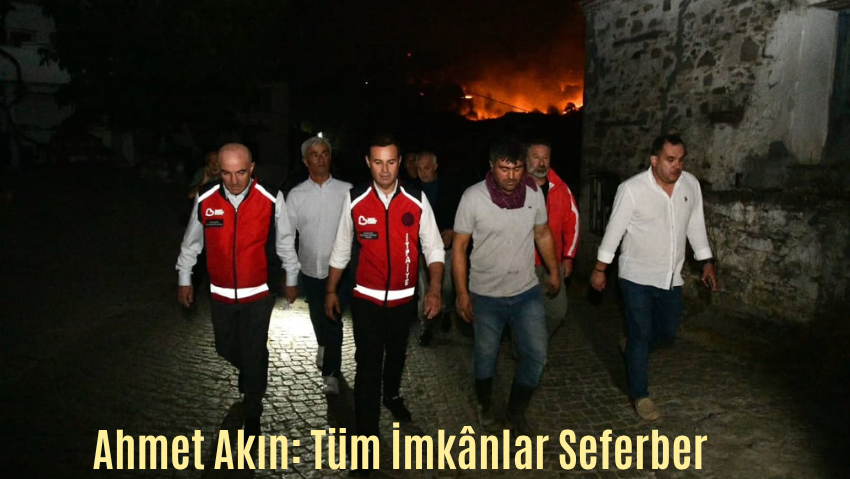 Balıkesir’de Yangınlara Karşı Tam Koordinasyon