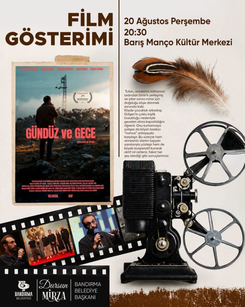 Bandırma’da Sinema Akşamı‘Gündüz Ve Gece’